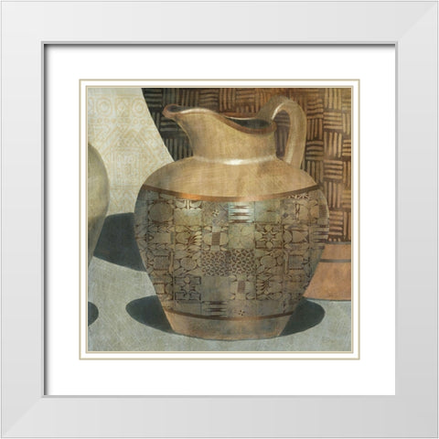 African Water White Modern Wood Framed Art Print with Double Matting by Robinson, Carol