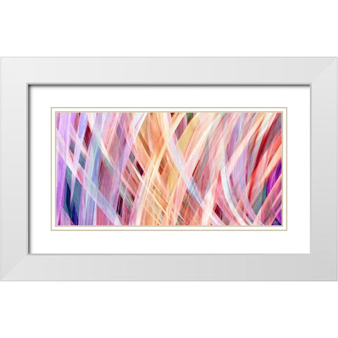 Miranda White Modern Wood Framed Art Print with Double Matting by Butler, John
