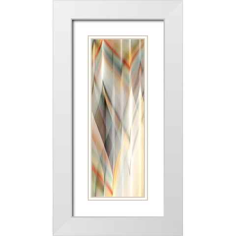 Breakthrough I White Modern Wood Framed Art Print with Double Matting by Burghardt, James