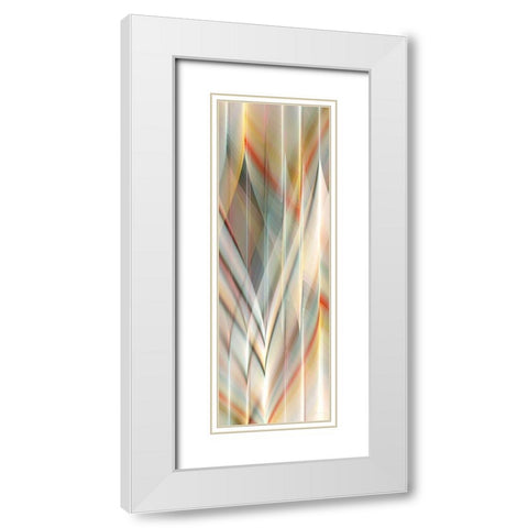 Breakthrough II White Modern Wood Framed Art Print with Double Matting by Burghardt, James