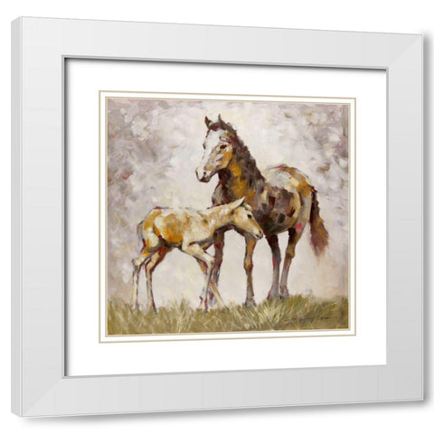 Learning the Ropes White Modern Wood Framed Art Print with Double Matting by Orme, E. Anthony