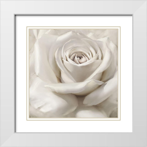 Dreamy II White Modern Wood Framed Art Print with Double Matting by Levashov, Igor