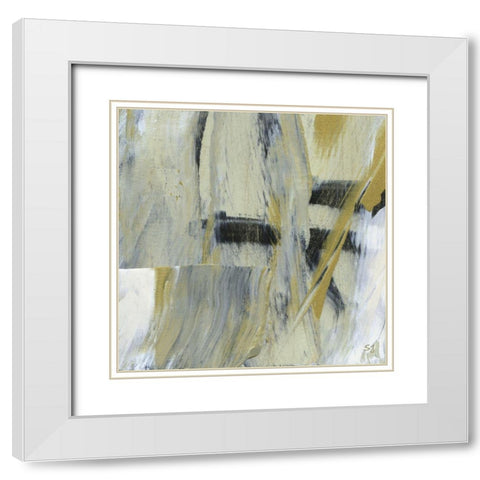Alder Creek III White Modern Wood Framed Art Print with Double Matting by Jill, Susan