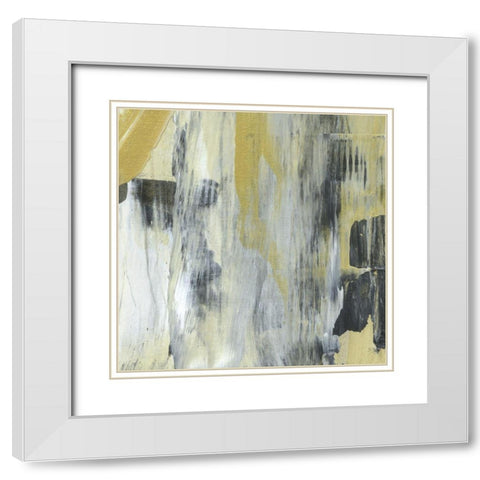 Alder Creek IV White Modern Wood Framed Art Print with Double Matting by Jill, Susan