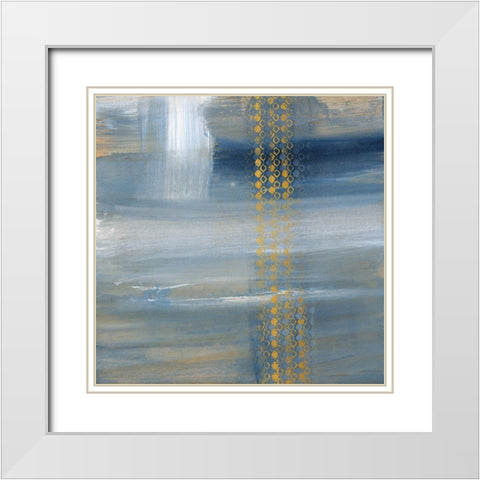 Touching The Sky II White Modern Wood Framed Art Print with Double Matting by Jill, Susan