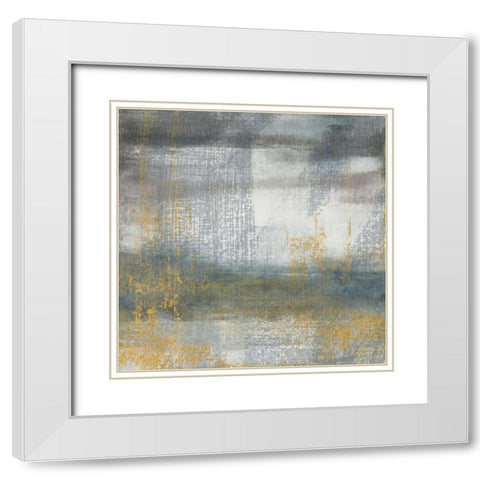 Frost Valley Morning White Modern Wood Framed Art Print with Double Matting by Jill, Susan