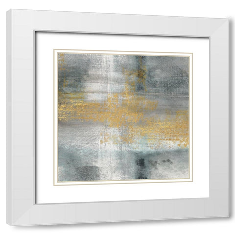 Frost Valley Morning II White Modern Wood Framed Art Print with Double Matting by Jill, Susan
