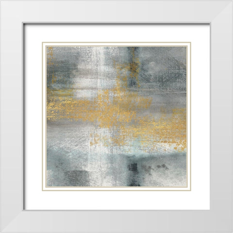 Frost Valley Morning II White Modern Wood Framed Art Print with Double Matting by Jill, Susan