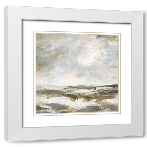 Landscape Hue White Modern Wood Framed Art Print with Double Matting by Craven, Katrina