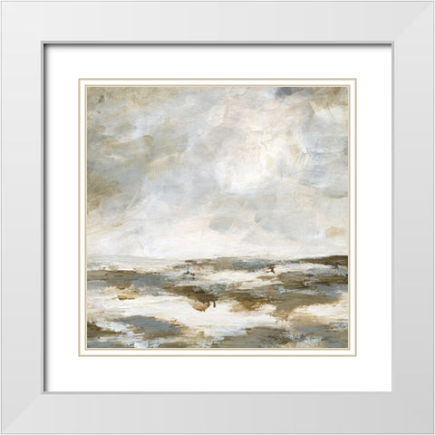 Landscape Hue White Modern Wood Framed Art Print with Double Matting by Craven, Katrina