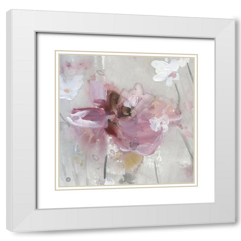 Sitting So Pretty I White Modern Wood Framed Art Print with Double Matting by Robinson, Carol