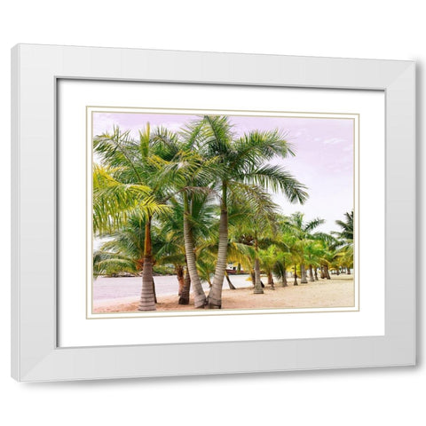 Summer Day White Modern Wood Framed Art Print with Double Matting by Carpentieri, Natalie
