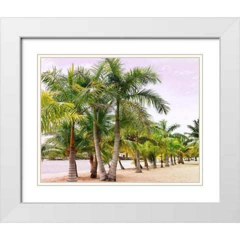Summer Day White Modern Wood Framed Art Print with Double Matting by Carpentieri, Natalie