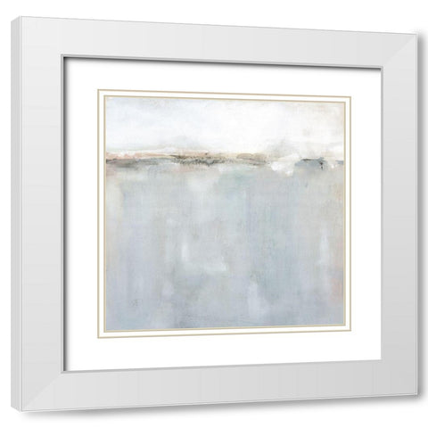 Days to Come I White Modern Wood Framed Art Print with Double Matting by Robinson, Carol