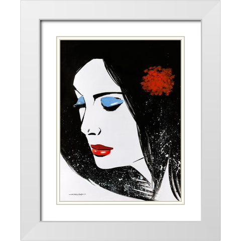 Sketchy Pop III White Modern Wood Framed Art Print with Double Matting by Orme, E. Anthony
