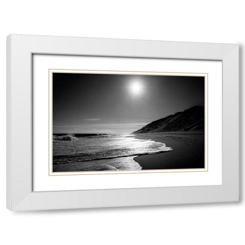 Against the Dune White Modern Wood Framed Art Print with Double Matting by Foulke, Doug