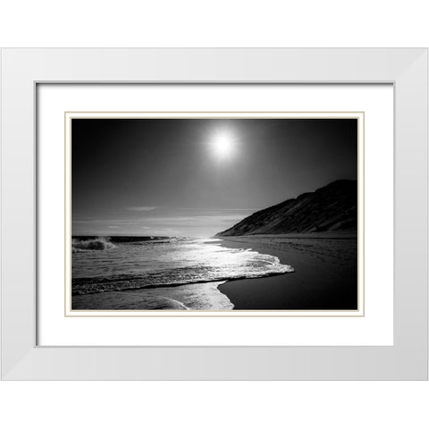 Against the Dune White Modern Wood Framed Art Print with Double Matting by Foulke, Doug