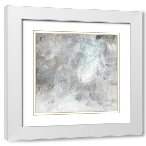 Soft Hue White Modern Wood Framed Art Print with Double Matting by Craven, Katrina