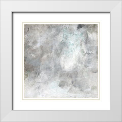 Soft Hue White Modern Wood Framed Art Print with Double Matting by Craven, Katrina