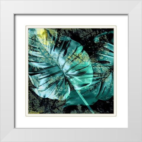 South Beach I White Modern Wood Framed Art Print with Double Matting by Jill, Susan