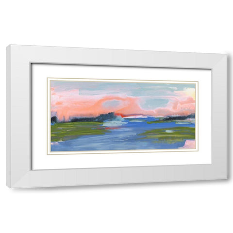 Kattskill Bay White Modern Wood Framed Art Print with Double Matting by Jill, Susan