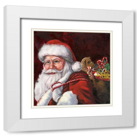 Special Delivery White Modern Wood Framed Art Print with Double Matting by Brooks, Donna