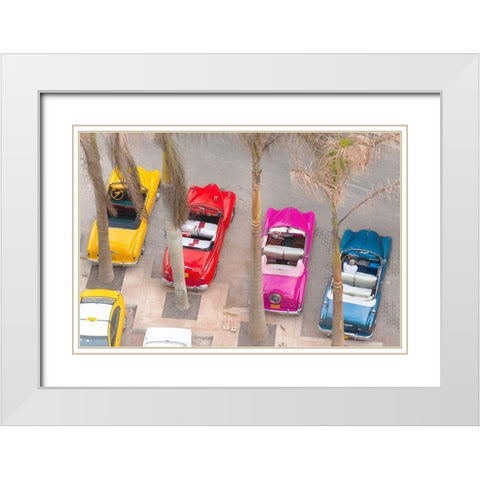 Colorful Classics White Modern Wood Framed Art Print with Double Matting by Delimont, Danita