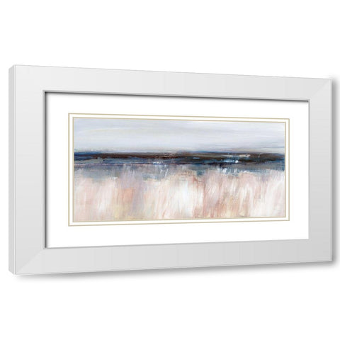Tide at Dawn White Modern Wood Framed Art Print with Double Matting by Jill, Susan