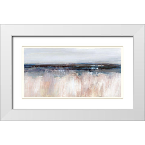 Tide at Dawn White Modern Wood Framed Art Print with Double Matting by Jill, Susan
