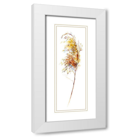 Fall Sketchbook II White Modern Wood Framed Art Print with Double Matting by Troise Heidel, Theresa