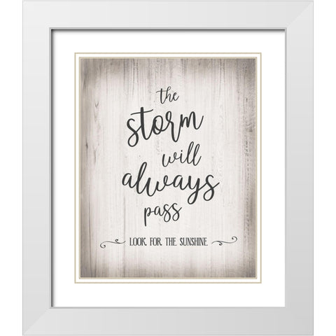 Look for White Modern Wood Framed Art Print with Double Matting by CAD Designs