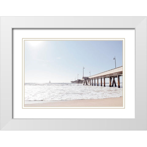 In the Sun White Modern Wood Framed Art Print with Double Matting by Carpentieri, Natalie