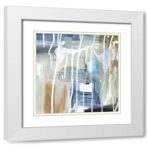 Weather IV White Modern Wood Framed Art Print with Double Matting by Jill, Susan