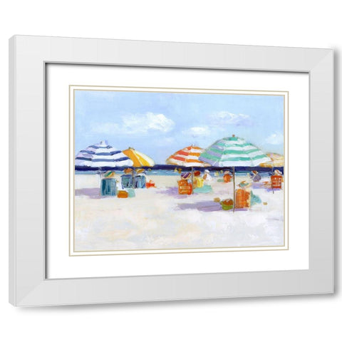 Day Dream Believers I White Modern Wood Framed Art Print with Double Matting by Swatland, Sally