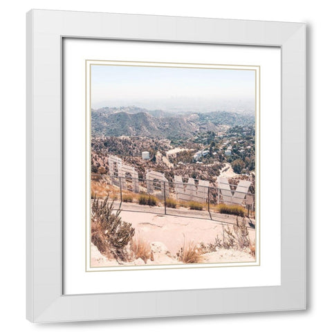 Hollywood I White Modern Wood Framed Art Print with Double Matting by Carpentieri, Natalie