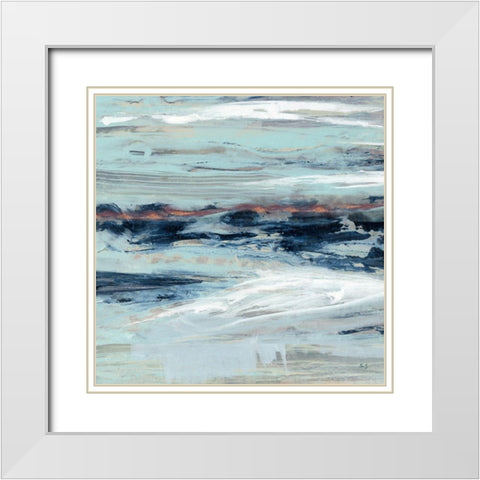 North of Tully II White Modern Wood Framed Art Print with Double Matting by Daniels, Rogier
