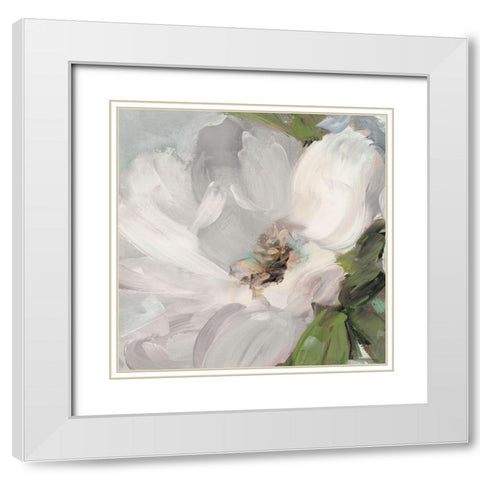 Iridescent Memory I White Modern Wood Framed Art Print with Double Matting by Swatland, Sally