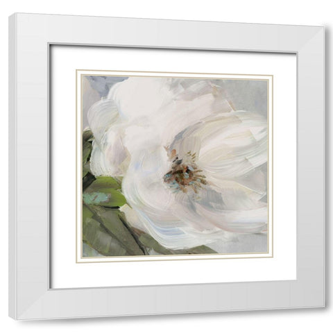 Iridescent Memory II White Modern Wood Framed Art Print with Double Matting by Swatland, Sally