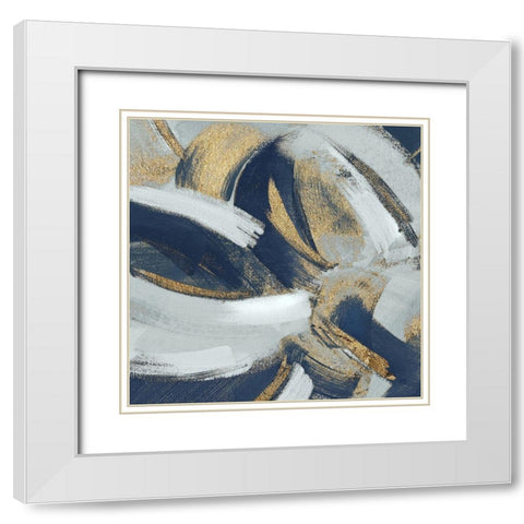 Rustic and Bittersweet I White Modern Wood Framed Art Print with Double Matting by Jill, Susan