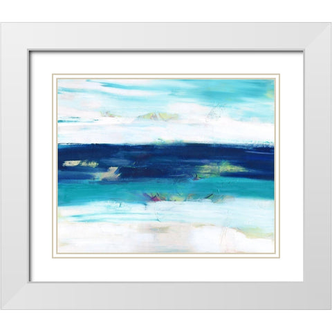 Above Us Only Sky White Modern Wood Framed Art Print with Double Matting by Shapiro, Judith