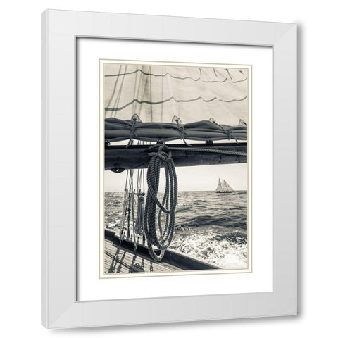 Day at the Cape White Modern Wood Framed Art Print with Double Matting by Delimont, Danita
