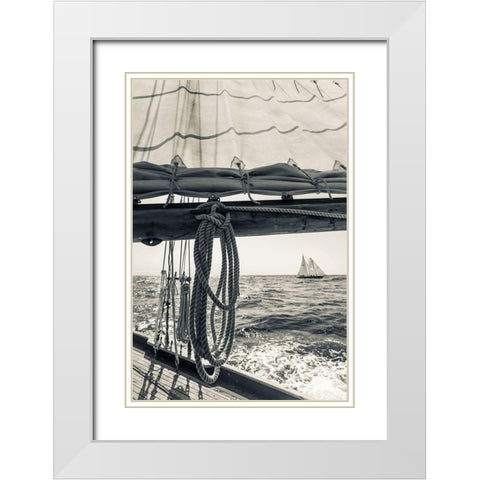 Day at the Cape White Modern Wood Framed Art Print with Double Matting by Delimont, Danita