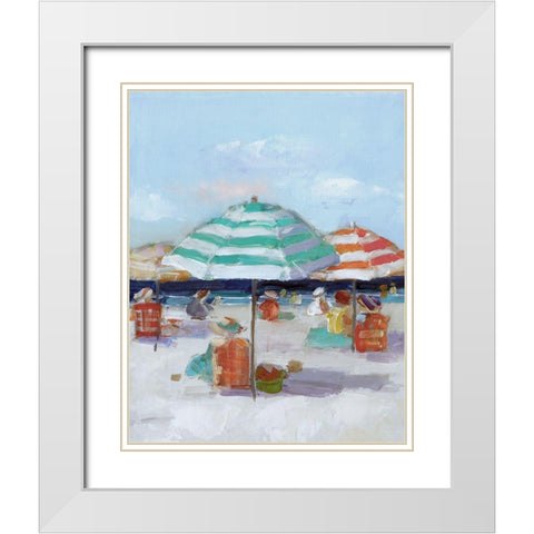 A Day Dream I White Modern Wood Framed Art Print with Double Matting by Swatland, Sally