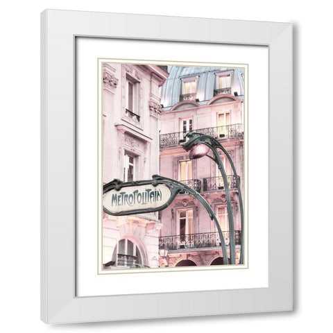 Metro White Modern Wood Framed Art Print with Double Matting by Delimont, Danita