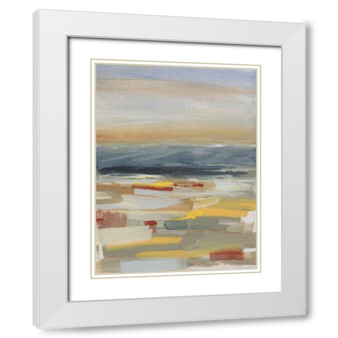 Indian Canyon II White Modern Wood Framed Art Print with Double Matting by Jill, Susan