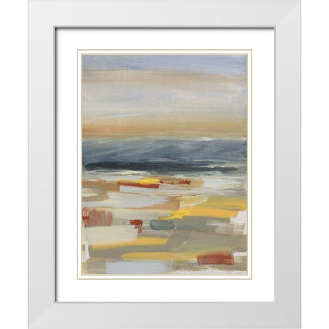 Indian Canyon II White Modern Wood Framed Art Print with Double Matting by Jill, Susan