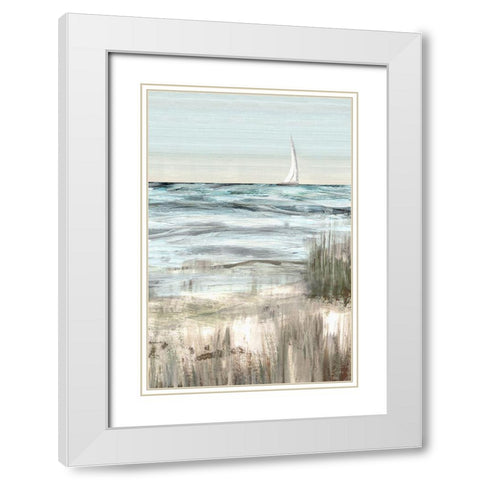 Heading in Dusk II White Modern Wood Framed Art Print with Double Matting by Jill, Susan