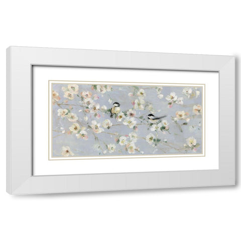 Sweet Song of Summer White Modern Wood Framed Art Print with Double Matting by Swatland, Sally