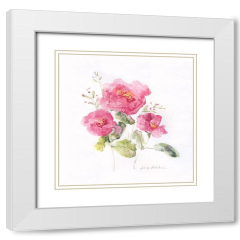 A Sweet Scent II White Modern Wood Framed Art Print with Double Matting by Swatland, Sally