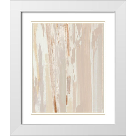 Twilight View II White Modern Wood Framed Art Print with Double Matting by Jill, Susan